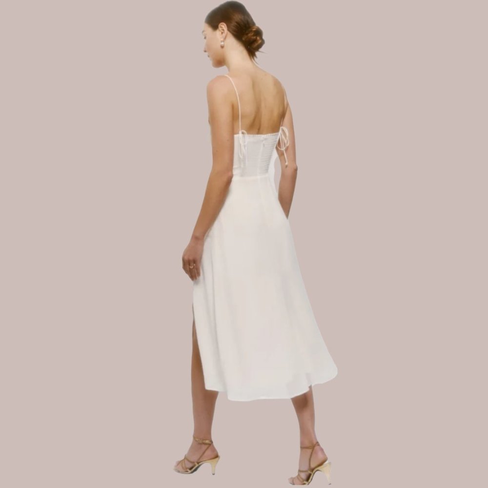 Reformation Juliette - Ivory - Picture 3 of 15